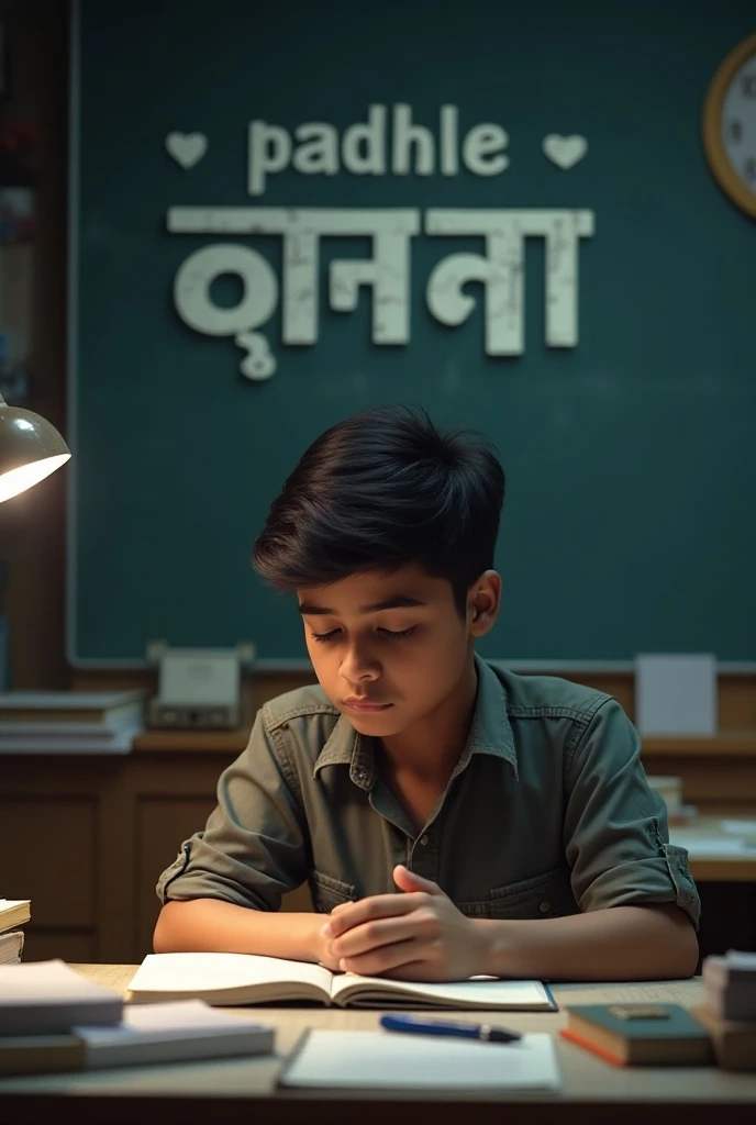 Create and image of a boy sitting in classroom on floor and other students on bench and show a board on backside with messege written on it ALL EYES ON RESERVATION BUT NOT ON CASTISM LET'S Pledge TO REMOVE CASTISM