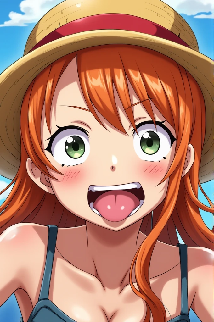 (Highest quality, 8K, masterpiece :1.3),Mrs. Yuigahama,ガハMom, As I expected, my youth romantic comedy is wrong。, One woman,30 years old,Mom,Orange Hair,Bun Hair,nsfw,Blowjob,profile,Holding a penis in your mouth,Man&#39;s lower body