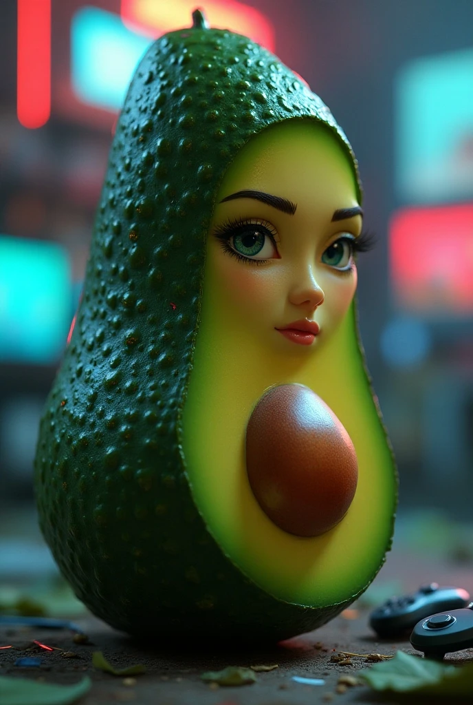 (Fantasy watermelon masterpiece looks like naked watermelon-woman, ethereal naked-watermelon-fruit, watermelon hands, watermelon breast, watermelon body, wide eyes, open mouth, sharp teeth:1)