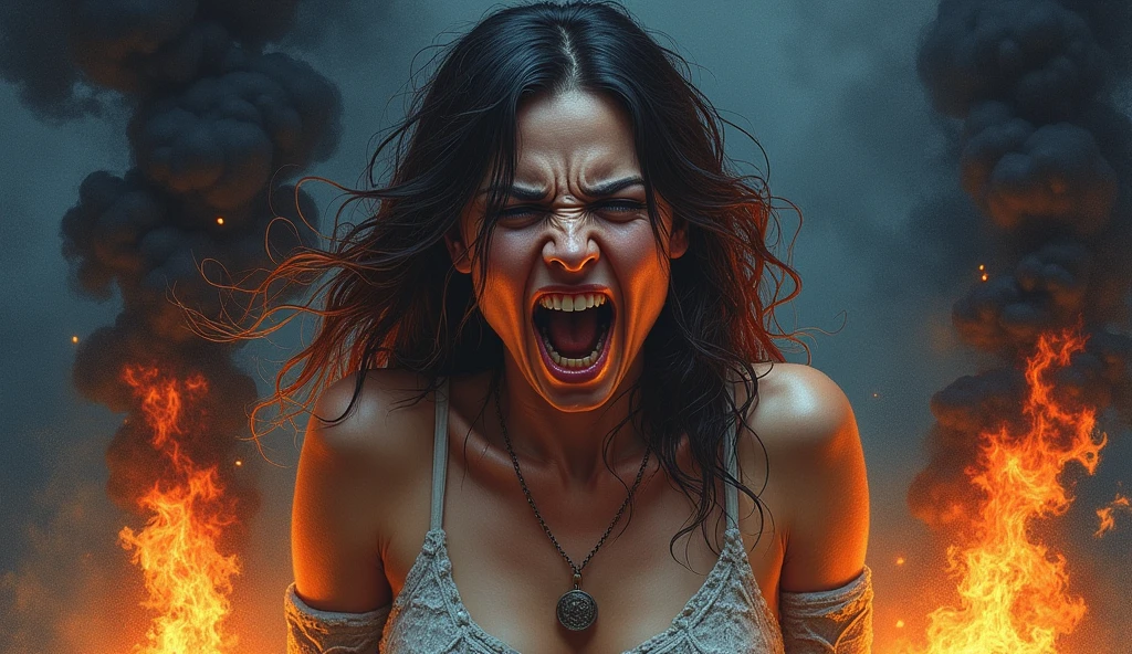 A man screams и грустит, A man screams, shocked expression, scared man, he is screaming, Portrait of a frightened man'face, mad A man screams, disappointed expression on hiface, expression of horror, Someone's screaming, People are in a panic, tense screaming facial expression, shutterstock, Испуганное face