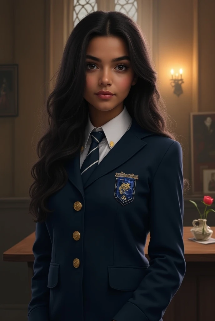 1girl,((Uniforme escolar)), corar,Sorriso leve, sentado,ao ar livre,