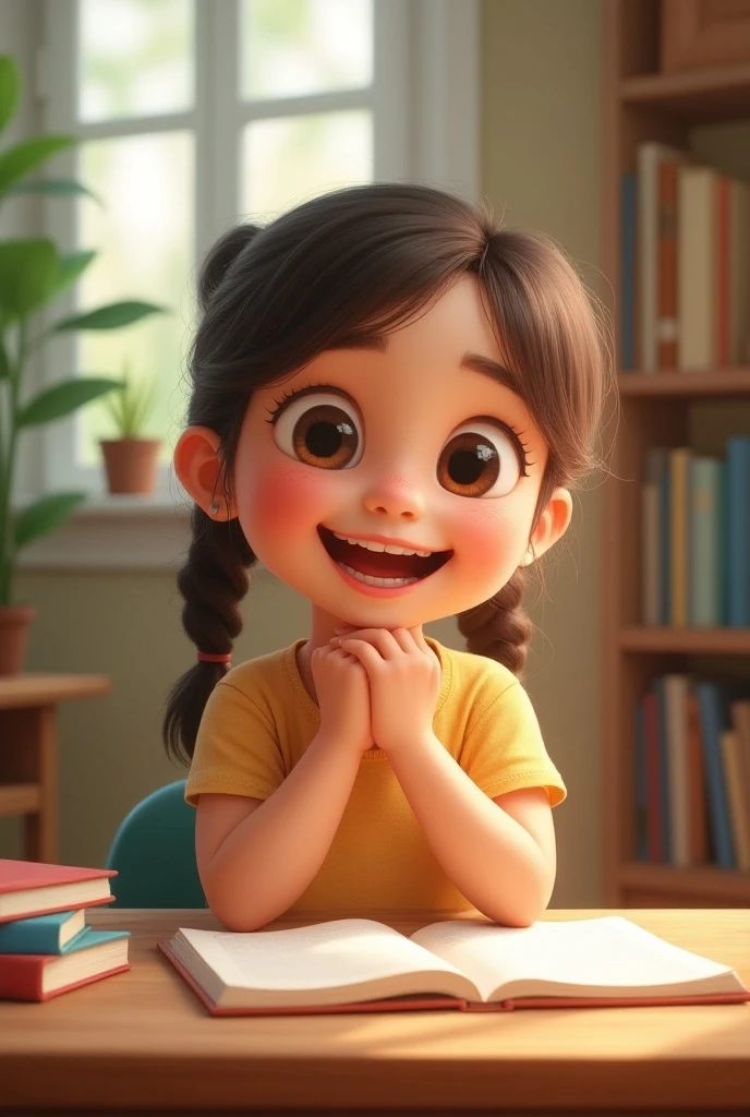 Little talking girl