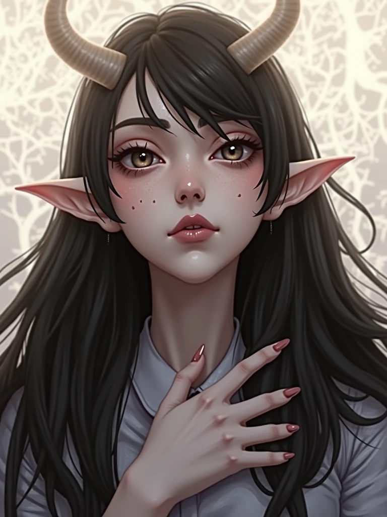 best quality, masterpiece, highres, 1girl,blush,(seductive smile:0.8),star-shaped pupils,china hanfu,hair ornament,necklace, jewelry,Beautiful face,upon_body, tyndall effect,photorealistic, dark studio, rim lighting, two tone lighting,(high detailed skin:1.2), 8k uhd, dslr, soft lighting, high quality, volumetric lighting, candid, Photograph, high resolution, 4k, 8k, Bokeh, sfw, ahegao, eating a yogurt