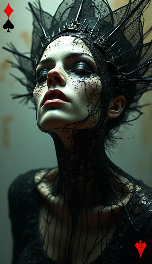 James Gurney, Surrealist art , dreamlike, mysterious, provocative, Symbolic, complex, detailed,, (Gothic but very pretty.:1.4), (masterpiece, of the highest quality:1.4) , Style Nicola Samori, femme fatale wrapped in a golden aura. While some insects fly around.