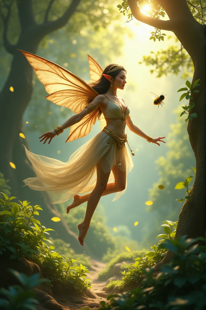 Fairy come to save princess