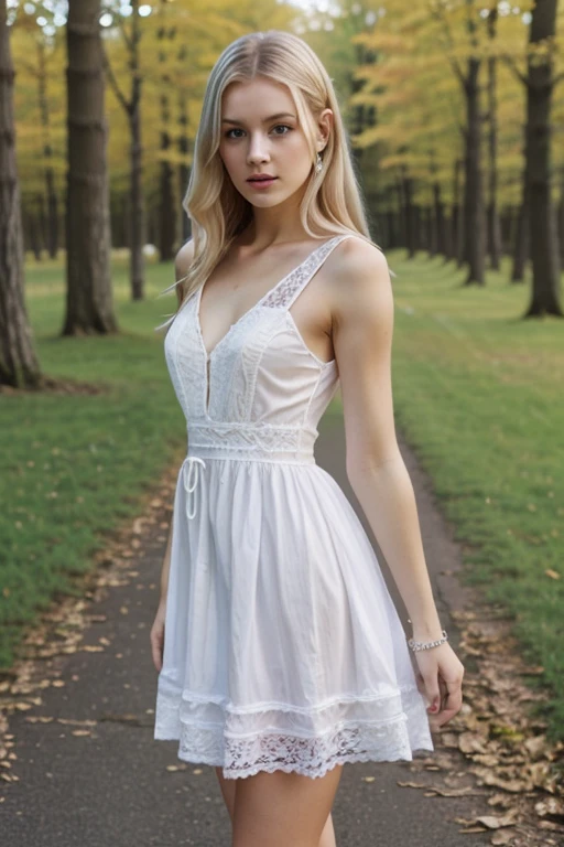 1beautiful woman, pale skin, thin lips, dress