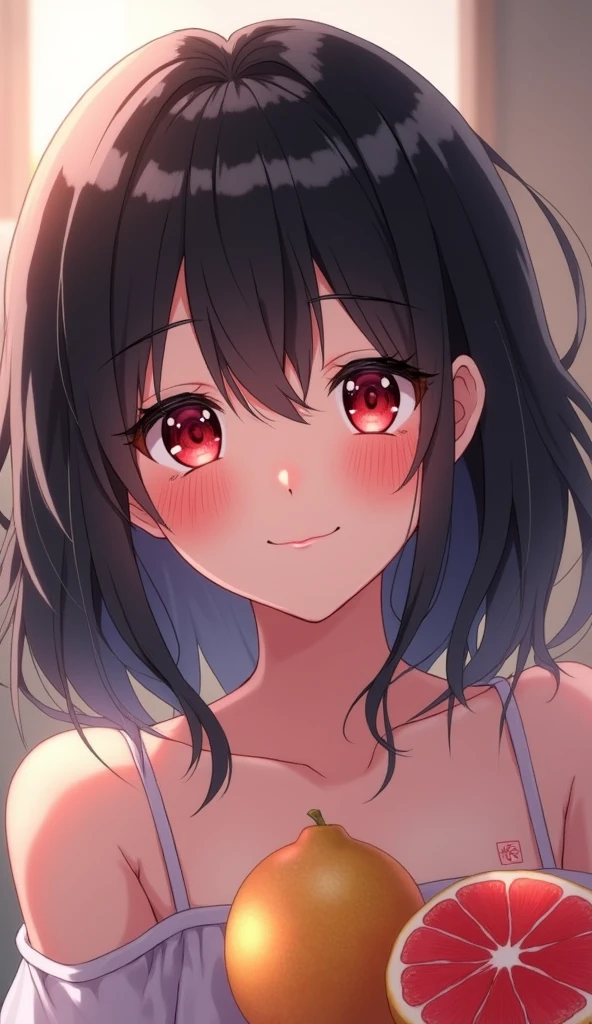 masterpiece,highest quality,High resolution,Super detailed,yes,Long Hair,Braiding,Twin tails,Hair between the eyes,Hair Ribbon,hair ornaments,Slightly large, round breasts,Lying on your back in bed,Blushing and embarrassed smile,Sigh,Sweat,Wet,Red Eyes、naked、steam、Lying on your back、Lying on your back