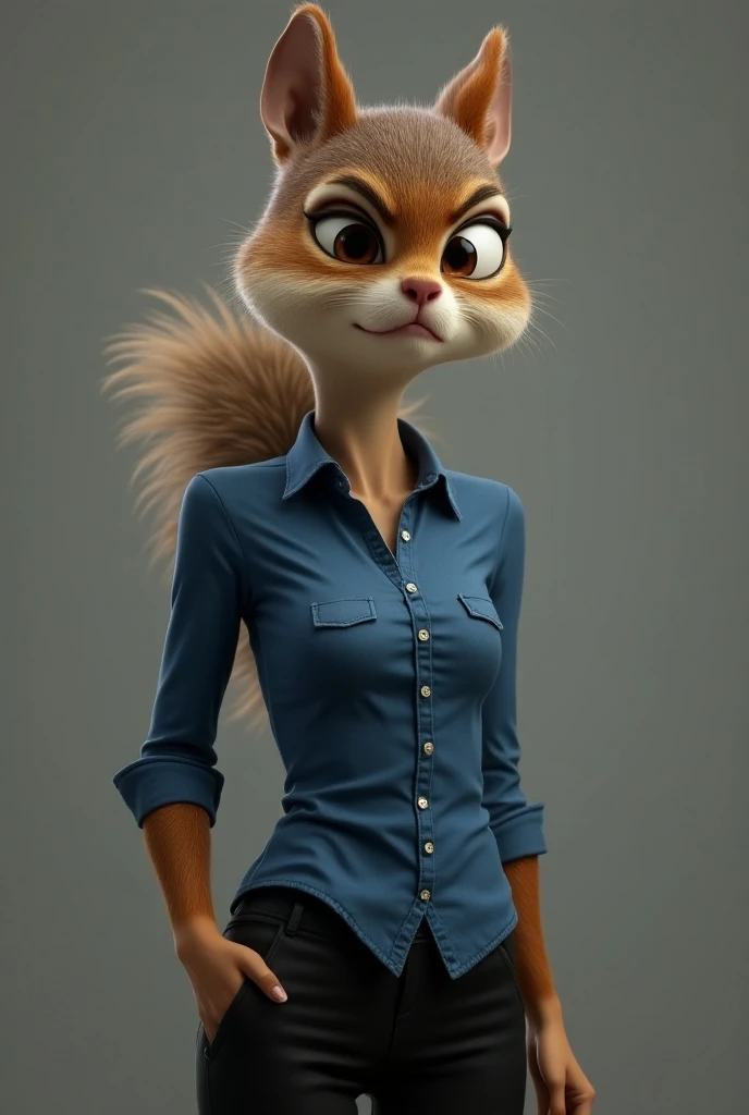 3d render, unreal engine, 4k, 8k, perfect eyes, Brittany Miller, chipmunk, Squirrel, full body, female, ponytail hairstyle, ((closed mouth)), pretty, cute, adorable, (photorealism:1.2), blue eyes, pupil , white sclera,modern bedroom, blue background, shelf, neon, computer, sitting, sitting on chair detalied fur, solo, solo focus, perfect anatomy, detalied background, neck tuft, slim body, claws, pink clothing, pink hoodie, pink topwear, bottomless, by pixelsketcher, perfect eyes, Long hair, anthro, young, close up, snack, spread legs, gaming, presenting arms, paw, pawpads