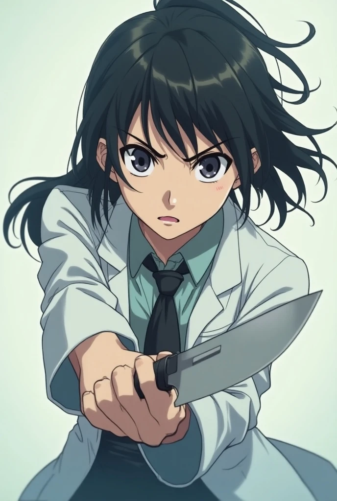 nakura yui, 1girl, solo, looking at viewer, short hair, blue eyes, brown hair, long sleeves, bow, holding, standing, hair ribbon, hair bow, blood, buttons, shadow, knife, letterboxed, yellow bow, yellow ribbon, pajamas, blood on face, dark, pillarboxed, boxcutter, red pajamas, holding boxcutter
<lora:moon-v2:1>
cowboy shot, dynamic pose,