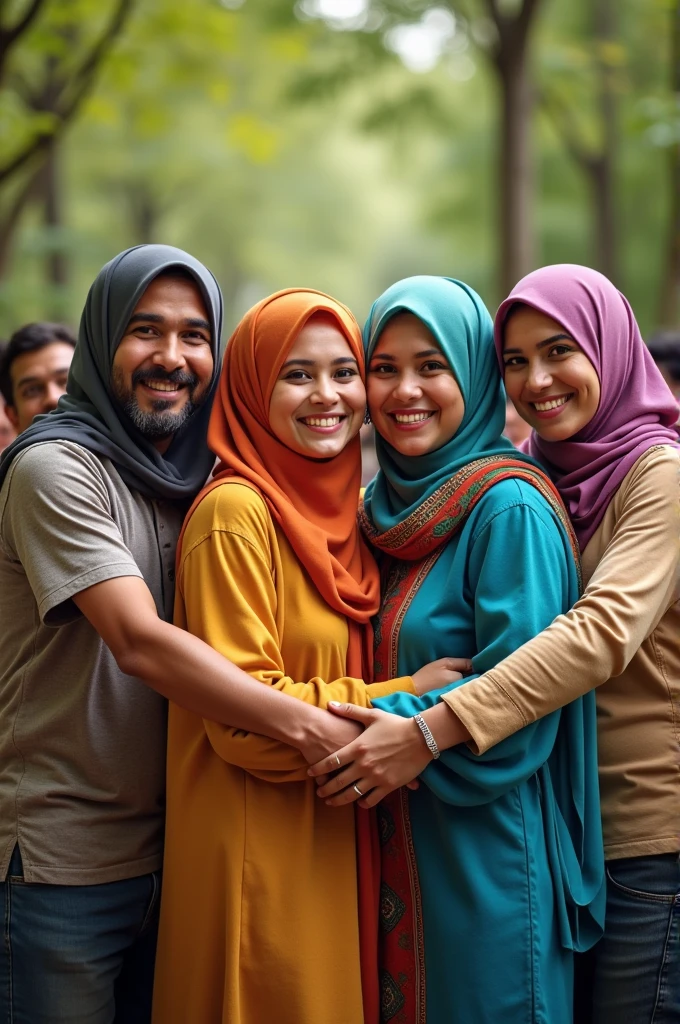 Hijabi big tits curvy body cute beautiful girl naked with friends and family