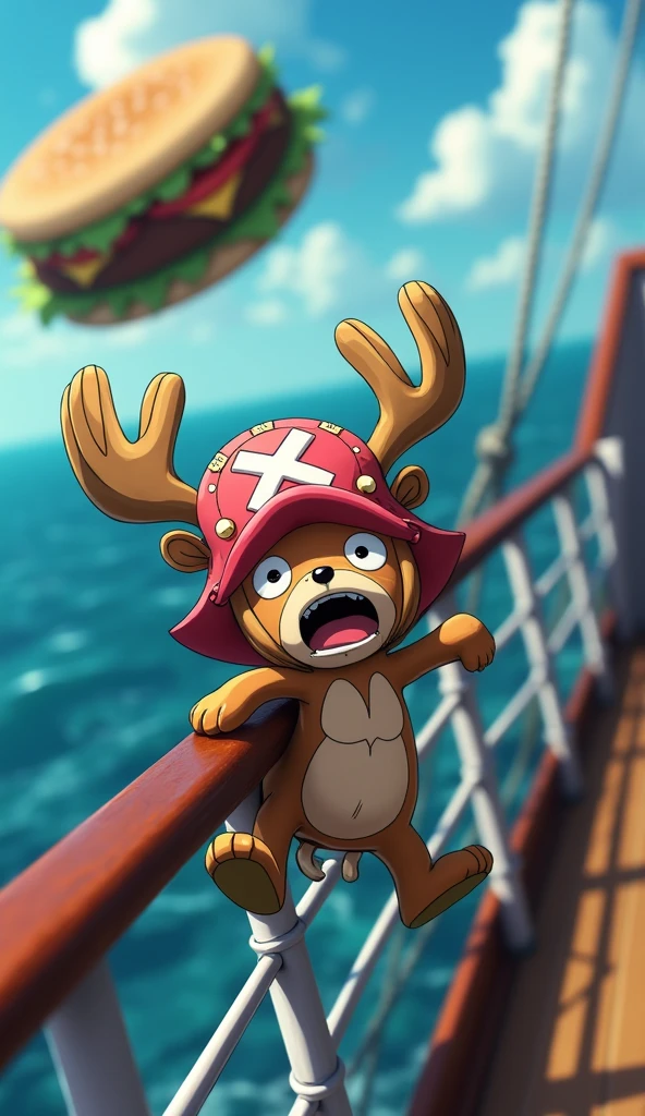 1boy, ChopperCzar, (brown fur, animal ears, antlers, hooves, black eyes, snout, loli body), (hat, pink headwear, bottomless, full body), (masterpiece:1.2), hires, ultra-high resolution, 8K, high quality, (sharp focus:1.2), clean, crisp, cinematic, (((by syuro))), by dagasi, big penis, long penis, big balls, saggy balls, hyper penis, hyper balls, ((shocked expression, terrified, scared)), (detailed penis), veiny penis, cum, cum drip, cumshot, cum on penis