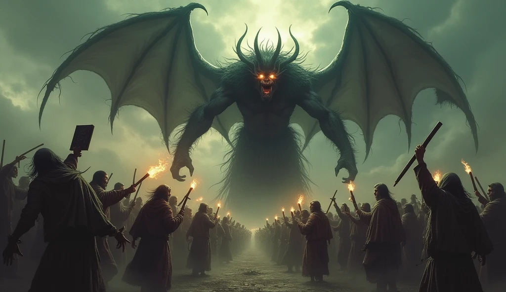 Hellish Legion attacking Christians.