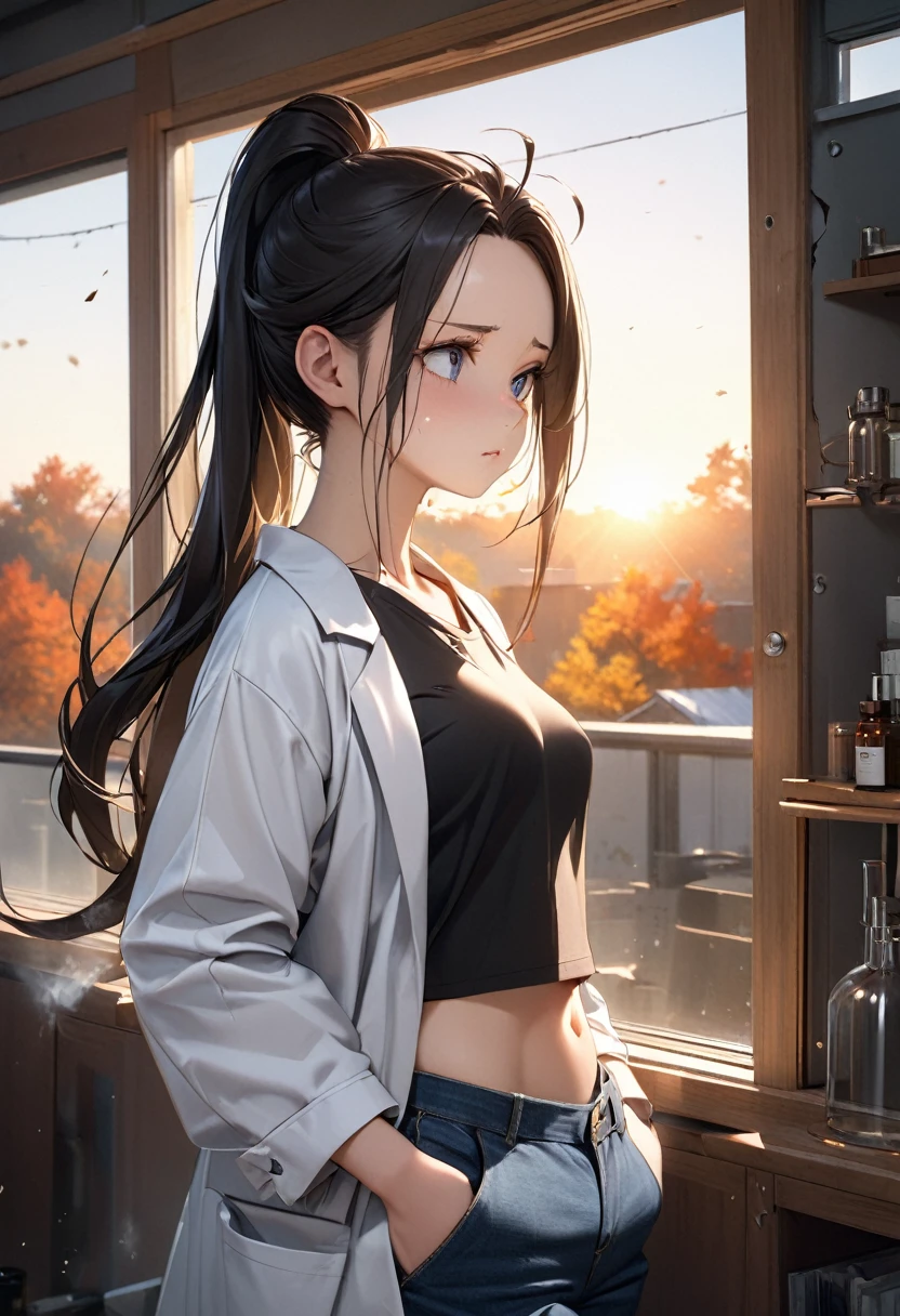 A girl, only wearing a white t-shirt, messy hair, long hair, the shirt is wet so it is partially see through, she has wet hair.
(Masterpiece, Hypermaximalist, Maximalism, Best Quality, 8k, Highres, Absurdres, 4k, High Quality, Ultra High Res, Highest Quality, Ultra Detailed, 8k Uhd, Realistic, Highly Detailed, Ultra-Detailed:1.0),
(Cinematic Lighting, Hdr, Raw Photo, Sharp Focus, Photorealistic, Realistic:1.0),