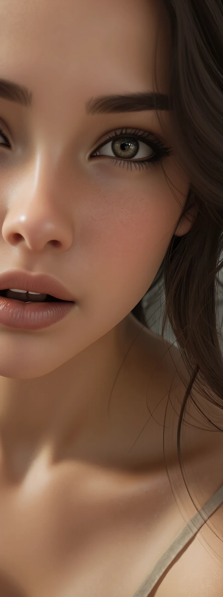 nsfw:1.4,  girl, 1girl, highly detailed face, beautiful detailed eyes, beautiful detailed lips, extremely detailed eyes and face, long eyelashes, detailed skin, delicate facial features, beautiful young girl, portrait, photo-realistic, 32k, hyper detailed, masterpiece, cinematic lighting, dramatic lighting, vibrant colors, warm color palette