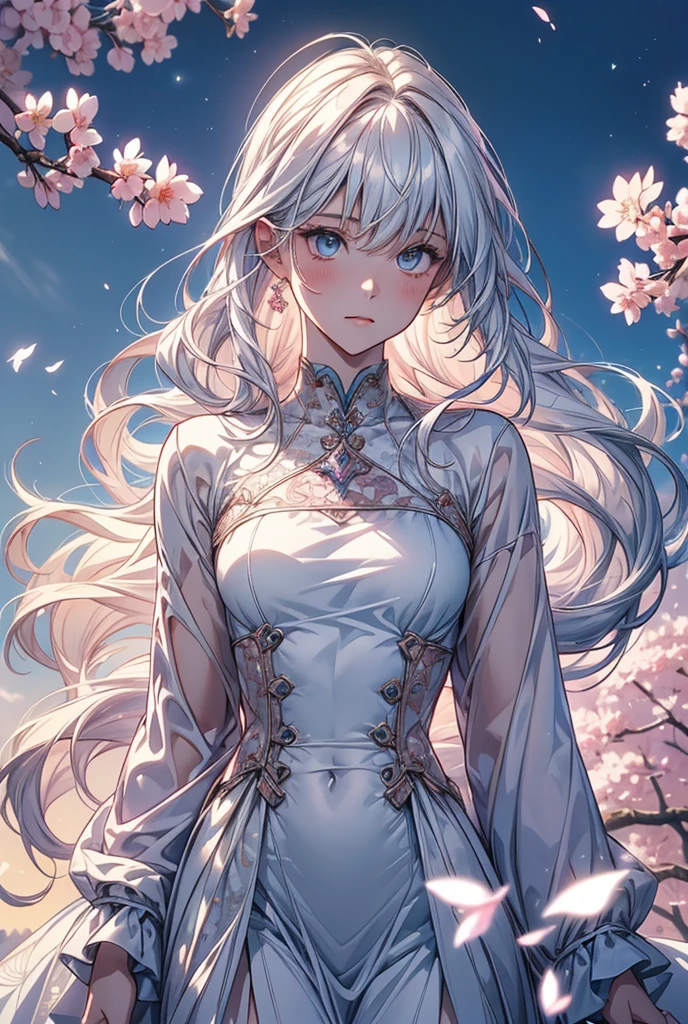 best quality:1.5), (ultra-detailed:1.5), (()), ((best quality)), (high resolution), (illustration), (an extremely delicate and beautiful), (ultra detailed beautiful face and eyes), 1girl, leaning forward sharp focus, ray tracing, 1girl, silky hair, multicolored hair, Whitehair(innercolorCherryblossom )background(sakura tree, day light), eye color(White pink, high definition,)inner eye (sakura),volumetric lightning, super_long_hair、have a weapon(katana)、naked looking_all(score_9:1.2), (score_8_up:1.2), (score_7_up:1.2),solo,Perfect anatomy,(one cute girl:1.3),(Line art:1.3),(Soft atmosphere:1.3),perfect anatomy,(A soft anime-style image capturing a delicate and ephemeral atmosphere),Enhance the anime screencap by adding a watercolor background, further elevating the dreamy and ethereal aesthetic. This scene, now rendered in 16k wallpaper resolution, merges the delicate beauty of the girl with pale skin and natural hair with a soft, lush watercolor landscape.The natural big breast  ,super intricately designed transparent super Micro bikini and her captivating eyes are set against a backdrop that mimics the fluid, blending colors of a watercolor painting, adding a layer of artistic depth and emotion. The perspective from above at a dutch angle, combined with the watercolor effect, creates a composition that feels like a floating, dream-like world, glowing aura around her are now part of a canvas that blends reality with imagination, inviting the viewer to step into a tranquil world of soft hues and poetic beauty, all encapsulated within a serene, BREAK,(best quality:1.3),(best masterpiece:1.3),(very aesthetic:1.2),(absurdres:1.2),newest,(intricate details:1.2),ai-generated,absurdres extremely detailed CG,depth of field,dynamic angle,dynamic pose、groin、
muscular female, fit, abs, leg muscles, arm muscle、