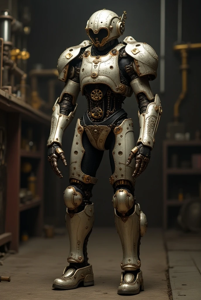a mechanical god, body and face made of cogwork, the cogs and the machinery inside the body is visible, majestic, ancient, rusty, metal body, rusty metal, cogwork, cogwheels inside the body, iron face, mechanical, steampunk, iron, masculine features, ((divine)), a masterpiece, best quality, absurdres, hyperdetailed, drawing, concept art