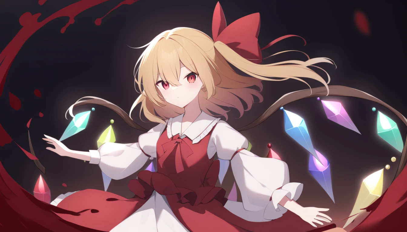 Flandre Scarlet　A lot of blood splatter