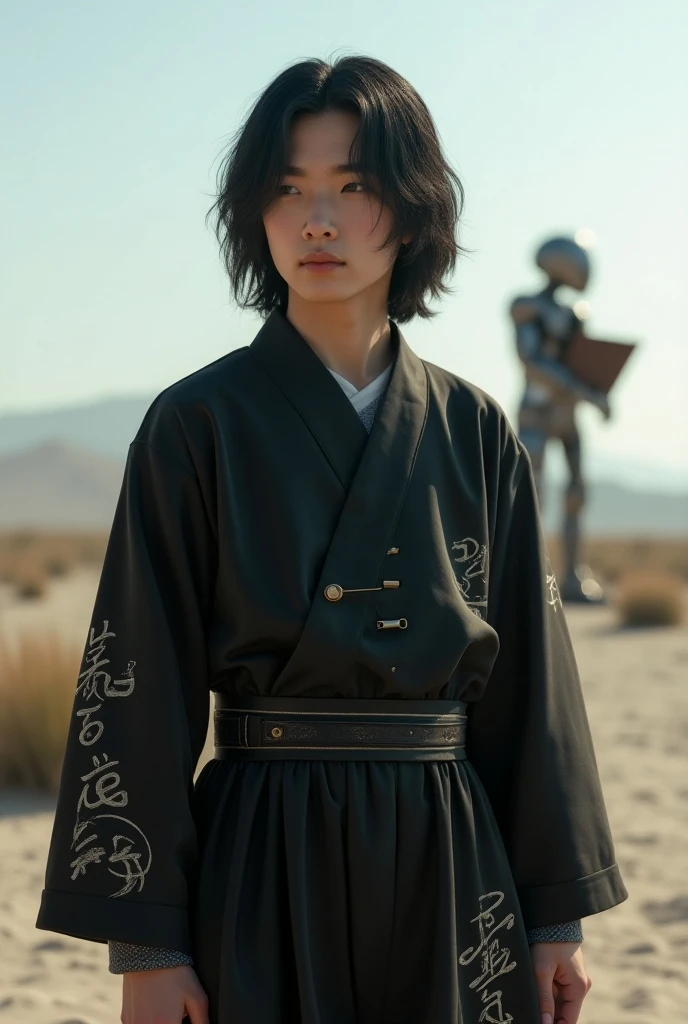 Humanized Mars planet, pretty girl asian girl hyper realistic
