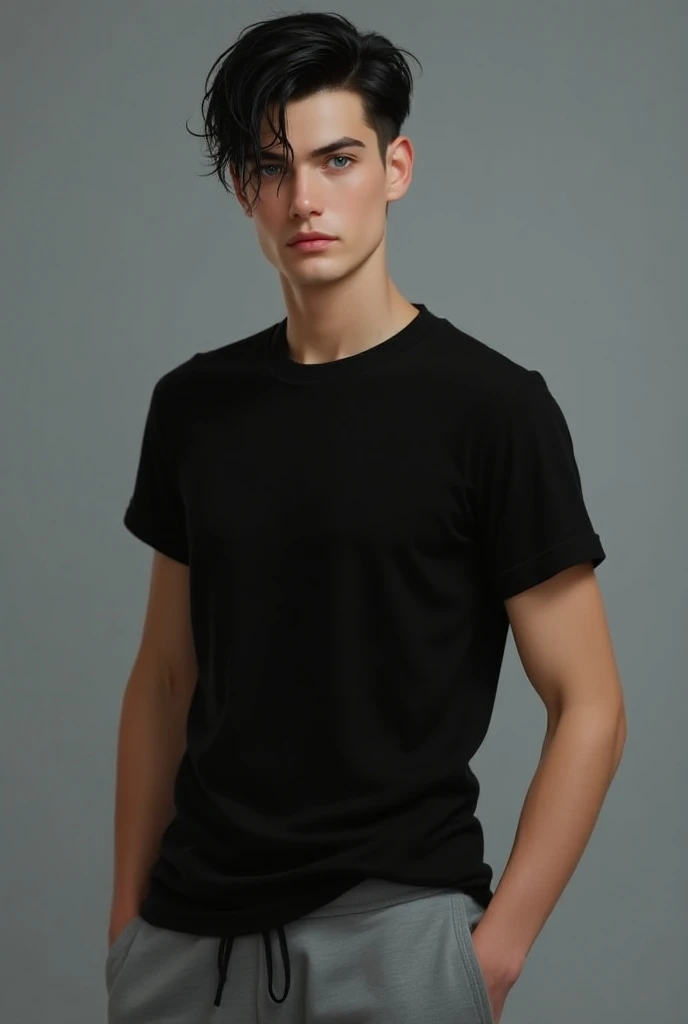 a young blonde boy with a black hat and black shirt, extremely detailed face, beautiful androgynous features, perfect eyes and lips, cute young man, beautiful androgynous prince, highly detailed, extremely realistic, 64K UHD, immersive, hyper-realistic, hyper-detailed, micro and macro quality, photorealistic, dramatic lighting