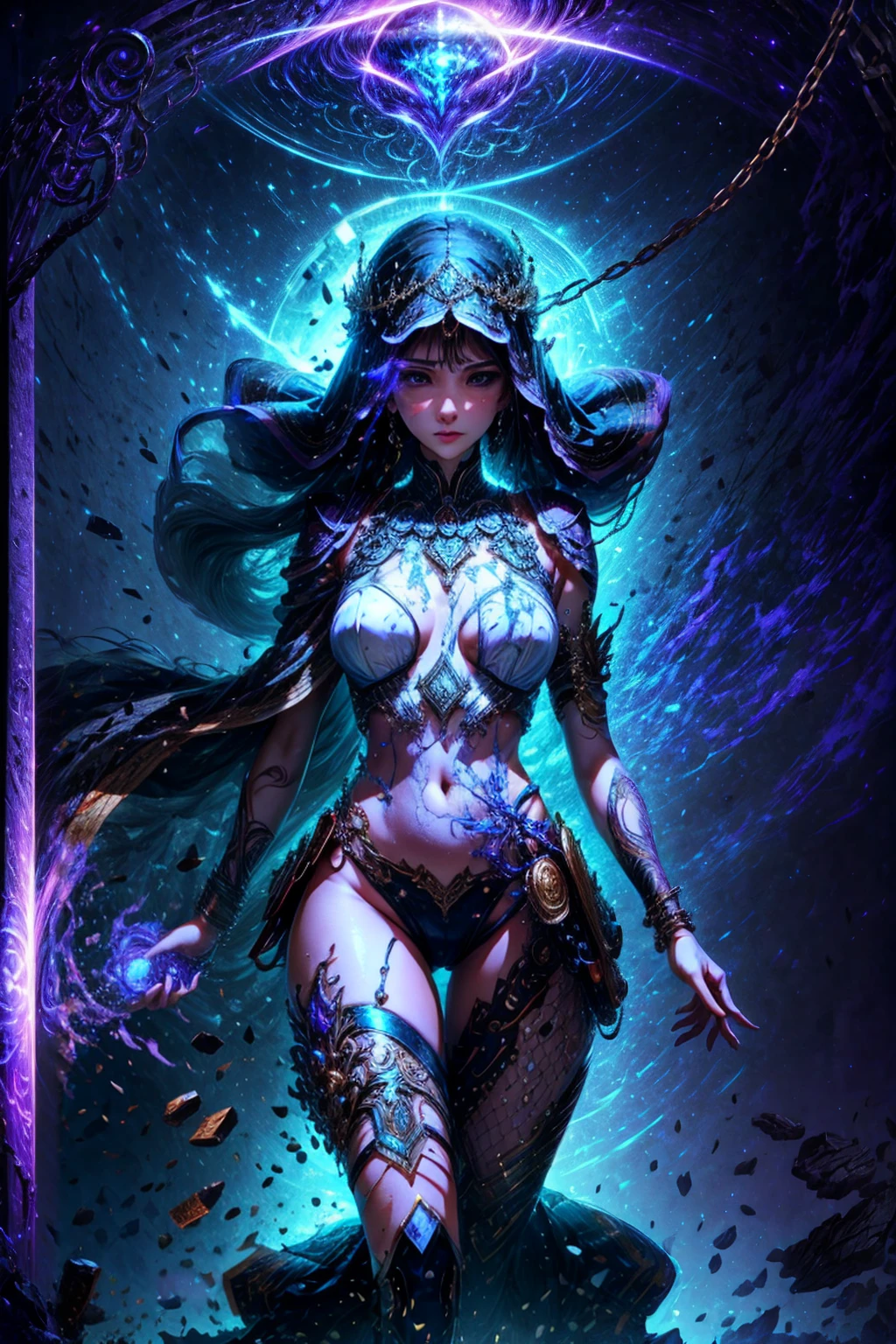 woman, ancient tribal warrior, tiny lowleg panties,combat stance, facepaint, bodypaint, sexy, busty breasts, highly detailed, vibrant appearance, creative behavior, extremly detailed, imaginative, sensual, spontaneous, highest quality, skin texture, intricate details, (cinematic lighting), RAW photo, 8k, masterpiece,best quality,ultra-detailed,very detailed illustrations,extremely detailed,intricate details,highres,super complex details,extremely detailed 8k cg wallpaper,