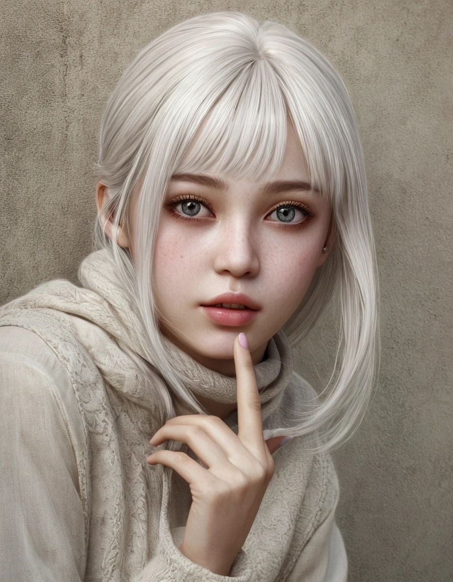 nsfw, 1girl, a close up of a person wearing a sweater, a picture, by Ayami Kojima, gothic eyeliner, young handsome pale roma, 🍂 cute, silver color, blog-photo, high resolution!!, earring, colorful]”, taken in the early 2020s, attractive pose, small jaw, [ realistic photo ]!!, beautiful image, beautiful cute, licking penis, a lot of cum on face, anatomically correct, UHD, textured skin, best quality
