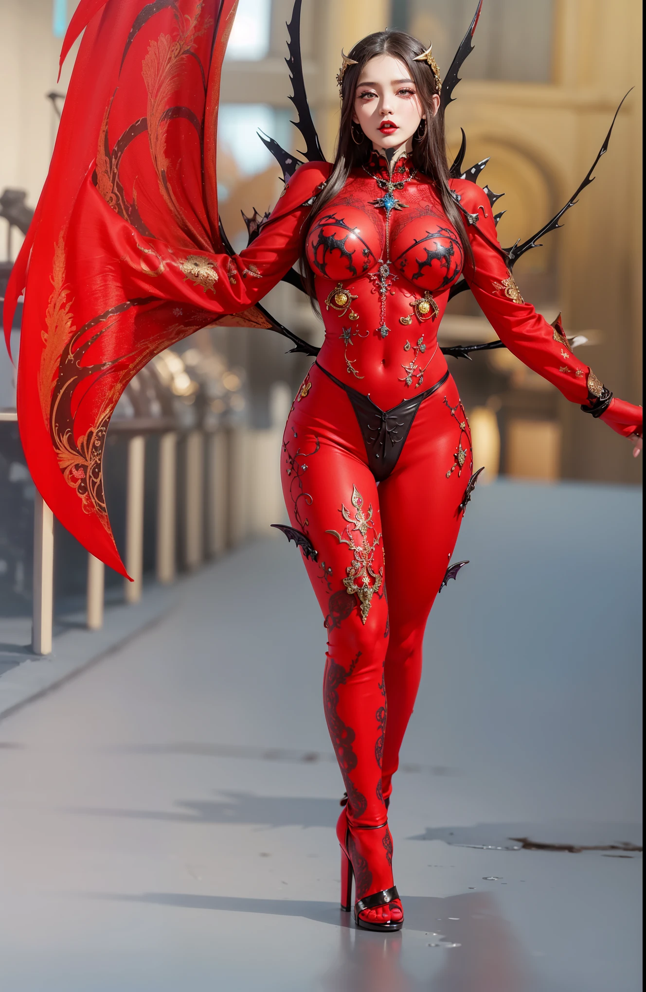 (no eyes), woman, rosemon, digimon, twerking, exposed midriff, (puffy lips:1.3), detailed eyes, ((slendered abs:1.2)),(((gigantic breasts:1.5))), wide hips, (puffy lips:1.5), ((slendered abs)),rim lighting, side light, cinematic light, ultra high definition, 8k, film grain,best shadow, light particles, detailed skin texture, detailed gem armor texture, detailed face, intricate details, super detailed, bright, spiked heel boots