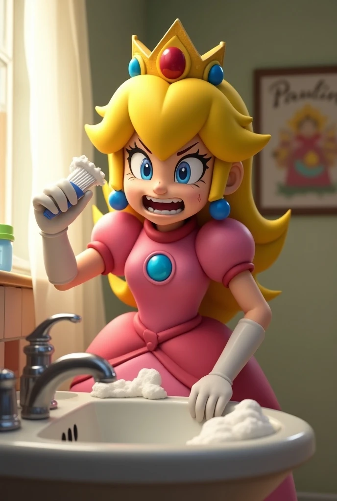 (masterpiece, best quality,:1.2), 1girl, (solo:1.3), upper body, pink princess dress, , (waifu, realistic, real life, ((long blond hair)), exceptional, best aesthetic, new, newest, best quality, masterpiece:1.2), soft_lighting, soft_skin_tone, feminin_hair, (white background, simple background,:1.2), ((Rapunzel:1.2)), (((forced blowjob:1.2))), (((forced to suck man’s penis:1.2))), (((head grabbed))), (((pressing ultra realistic penis against her face))), (((sweaty big (ultra realistic) horse penis))), (((her hair is brutally grabbed:1.2))), (((huge amount of thick cum squirting))), (((scared))), (((ultra detailed penis skin)))