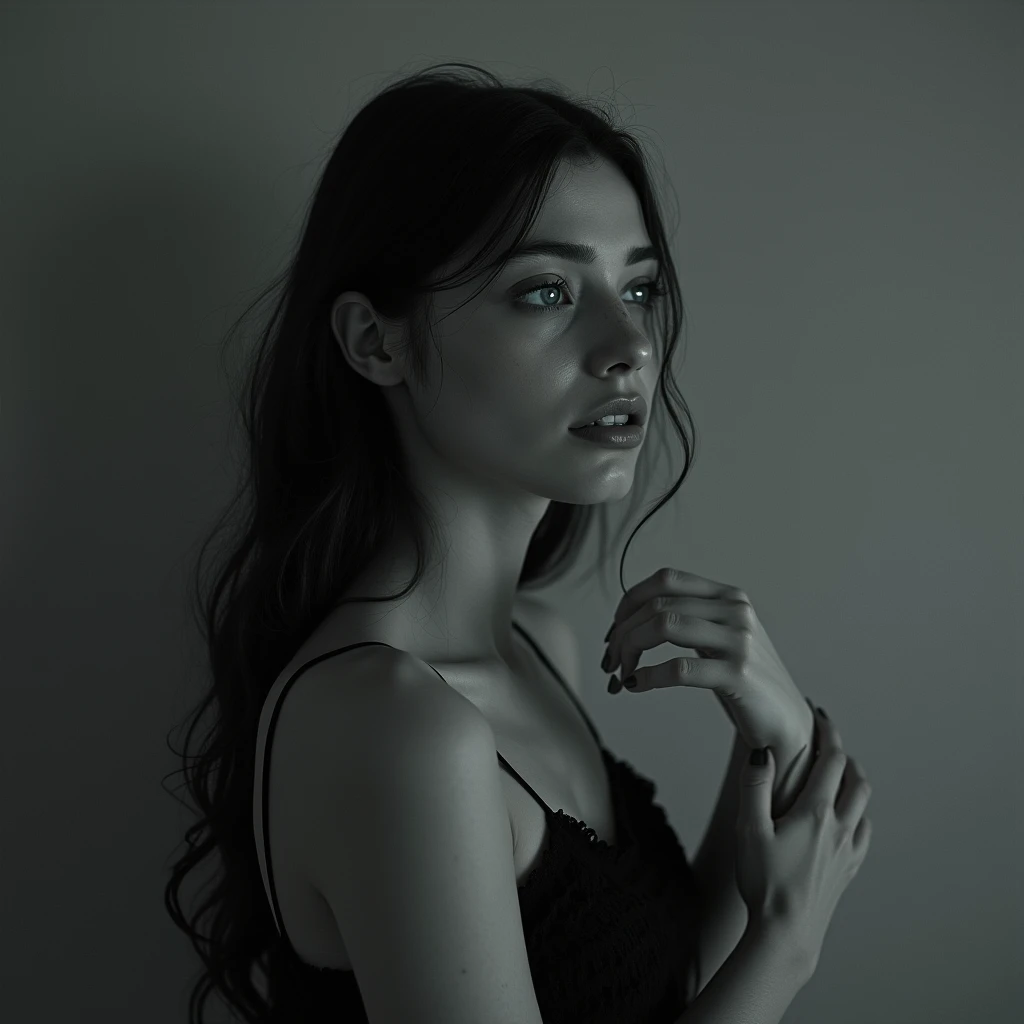 film noir photo, beautiful woman, in the style of Robert Coburn, slight blur --chaos 20 --ar 1:2 --stylize 750 --v 6