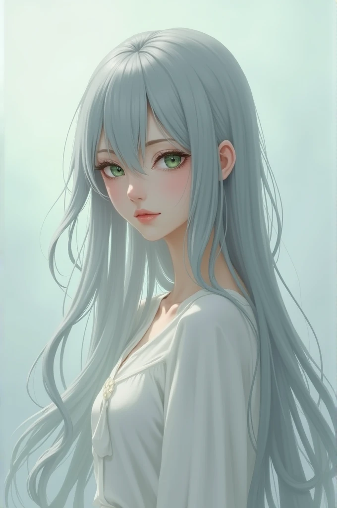 Input prompt: mtu,long whitr hair,Asian people,Toshiro,photorealestic。