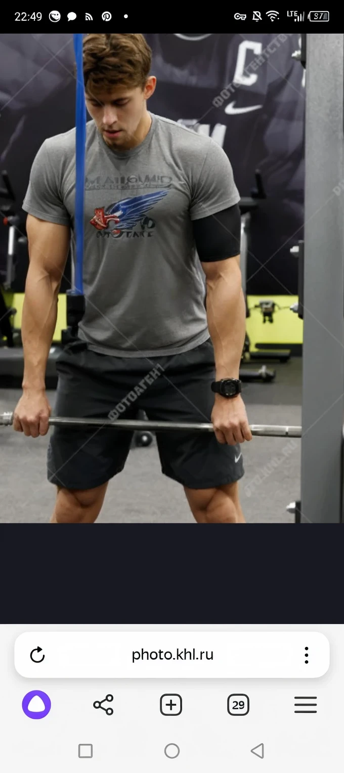 Very handsome man, 29yo, dark brown hair, Wear, Consultation, posing, Wearing in the gym, making deadlift, realphoto