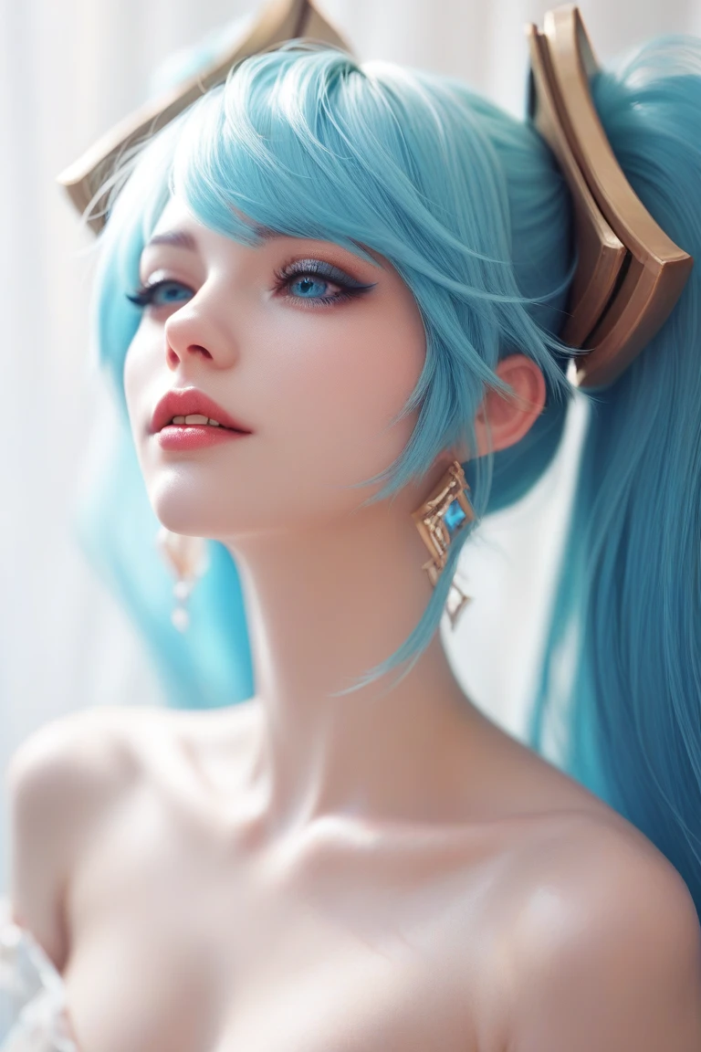 Sona from League of Legends very sensual 