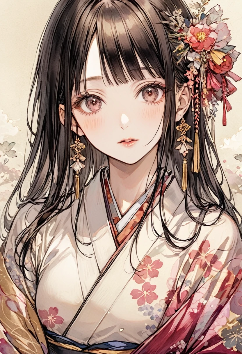 Japanese、woman、womanの股間のアワビ