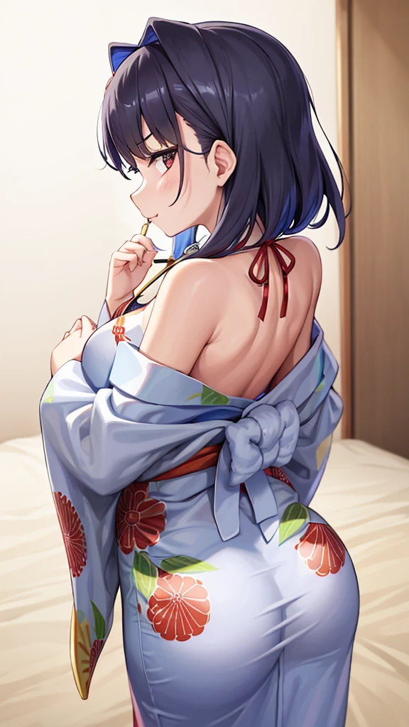 (masterpiece, Highest quality:1.2), One girl, alone, Demon Horns, Short black hair, Blue gourd, sword, Ribbon underwear, kimono, ,Young Girl,From the back,Intense penetration sex,Creampie Sex,Rape makes me feel good,At the peak,Heart Pupil,♡ranbu,Covered in semen,Massive ,photograph,pregnancy,Go wild,Resist rape
