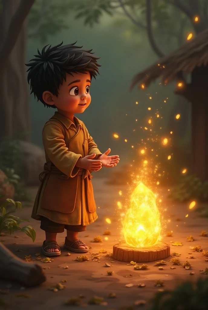 Magical Aladdin appears from a big green bottle, the bottle sparkles,the air is hovering, mother-of-pearl colors shimmer at the neck of the bottle, Aladdin grimaces and laughs,a high resolution,3D