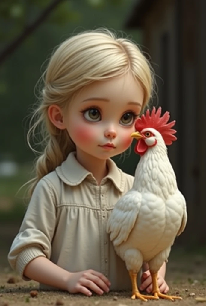 Girl with cock