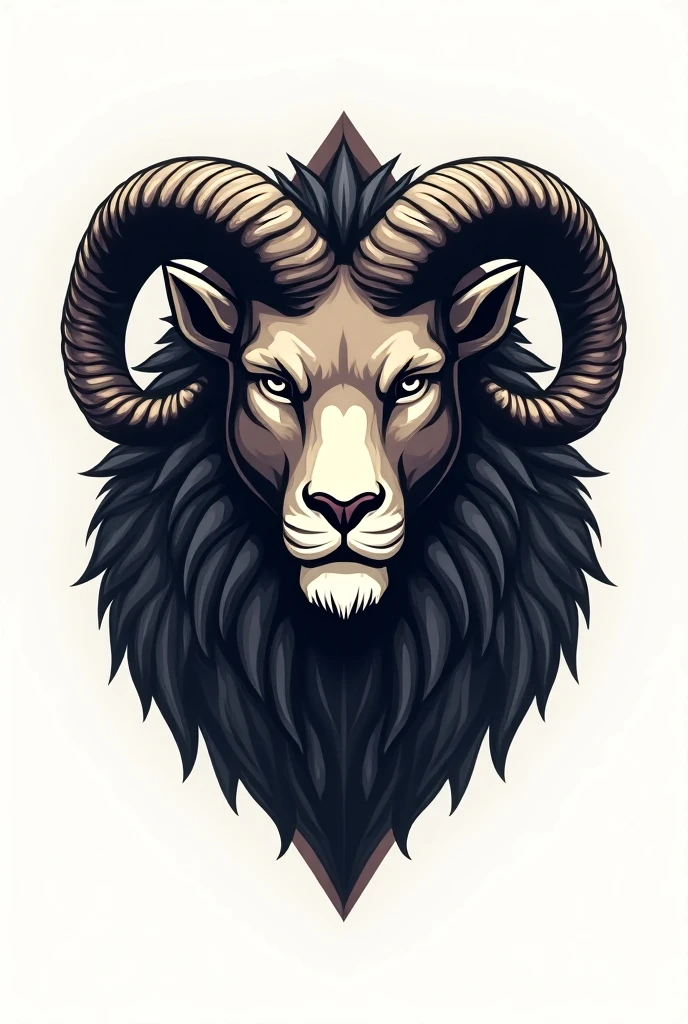 t-shirt design:
An angry adult lamb with an angry frown expression and angry eyes, green color with gold, long curved horns, muscular, with a frontal view from the neck up Bottom filled with lamb skulls