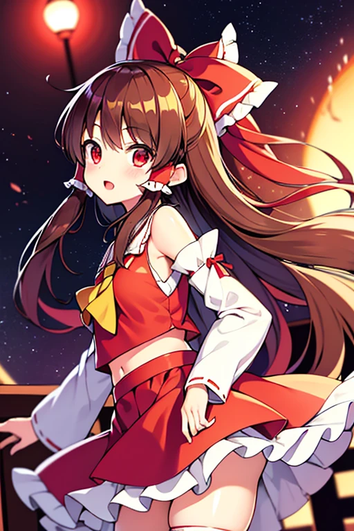 Physical Appearance Hair: Reimu has long, raven hair that she typically ties up in twin buns. Her hair is sometimes depicted as being slightly wavy or curly. Eyes: Reimu's eyes are a bright shade of red. Face: Reimu has a small, pointed nose and a delicate mouth. She is often described as being quite attractive. Body: Reimu is a slender young woman of average height. She is often depicted as being physically fit and athletic. Clothing Reimu's typical attire consists of a red and white shrine maiden's outfit. The haori is a short, open jacket that is worn over the kosode, which is a long, flowing kimono undergarment. The hakama are loose trousers that are worn over the kosode, and the tabi are white socks that are worn with sandals. Reimu also wears a red ribbon tied around her waist. Personality Reimu is a carefree and somewhat mischievous young woman. She is often described as being lazy and unmotivated, but she is also quick to take action when necessary. Reimu is also fiercely loyal to her friends and family, and she is always willing to help those in need. Abilities Reimu is a powerful magician with a wide range of abilities. She is skilled in both offensive and defensive magic, and she is also able to fly and teleport. Reimu's most well-known ability is her ability to use danmaku, which is a type of bullet hell attack. Overall Reimu Hakurei is a complex and well-developed character who is a popular figure in the Touhou Project fandom. She is a strong and capable heroine with a relatable personality, and she is sure to continue to be a fan favorite for many years to come. ちびキャラ