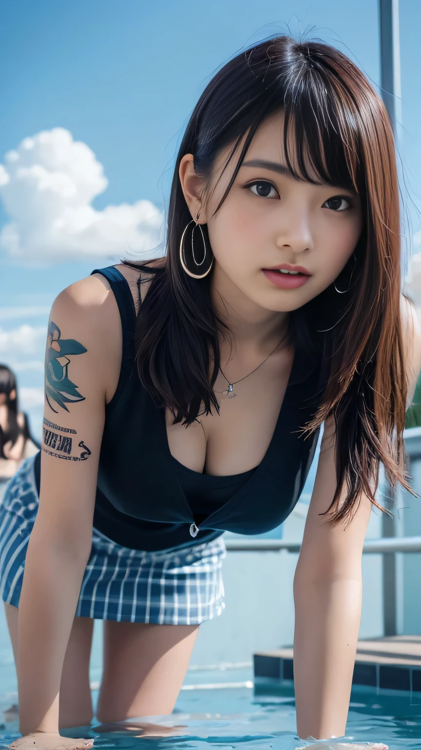 8k、Urban Background、Neat ,  people々, (slim, small, flat, small)、Frill dress, Twin tails, Realistic, (Detailed skin texture), Very detailed, Very detailedな顔, Detailed lips, fine grain, 12-year-old girl、Delicate eyebrows、Little baby face、Professional photography、Gazing at the audience、South Island Sea、Whole Body Ezbian,Browsing Caution,penis, Cowgirl, (Vaginal,Sex), Woman standing on top,1people々Man, Browsing Caution,gang rape,2peopleManの子,penis,Sweat, (During pregnancy), Captivating smile,Obscene lines,Bitch,Cuckold,Heart Tattoo, Cowgirl, (Vaginal,Sex), Woman standing on top,一peopleMan,Smoke a cigarette,smoking, Luminous tattoo, Middle finger,Fuck sign,crowd, crowd,Sticking out tongue, 
