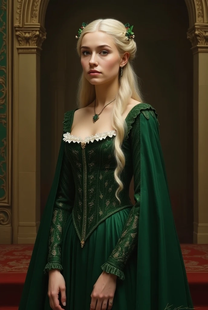1910s analog film photograph, colorized photo of an elven maiden, 18-years-old, amazonian stature, thick-fit hourglass figure, busty breasts, toned, athletic, wearing a victorian traveling dress, warm almond complexion, pointy elf ears, platinum blonde hair, wild voluminous curls, resembles Margaery Tyrell, standing in a manor drawing room, RAW Photograph, dslr, soft lighting, high quality, film grain, Fujifilm XT3, detailed skin with visible pores, insane details, masterpiece, 8k, 35mm photograph, faded film, desaturated, grainy, vintage, Lomography, stained, highly detailed, found footage, long elven ears