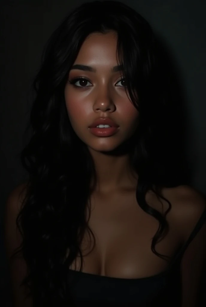 1girl, in laboratory, (18 years old), (Latina), dark skin, wide shot, long wavy hair, orgasm,breasts, (floral sun dress), (Masterpiece, Professional lighting, 16k, 8k wallpaper, raw photo, photorealistic:1.8, ultra detailed, natural lighting, detailed skin sexy pose, open mouth, big lips, night time, magic energy, neon light, orgasm, soaked, sweating, with freckles, crying, screaming