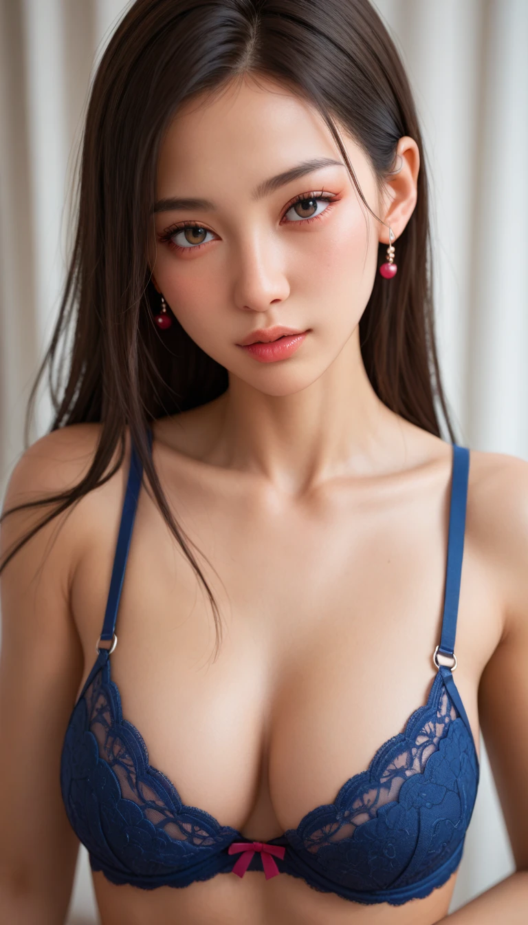 Bra close up、Japanese hyperrealistic、 Sexy Poses