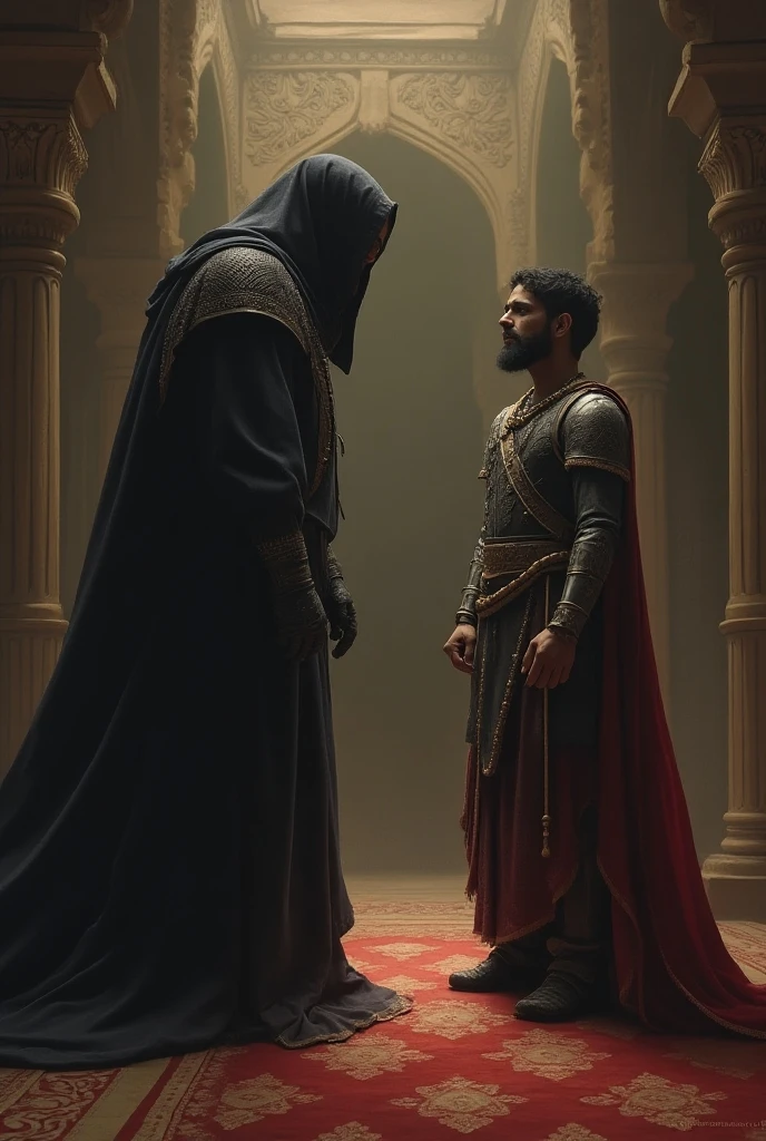 Satan talking to a muslin guy