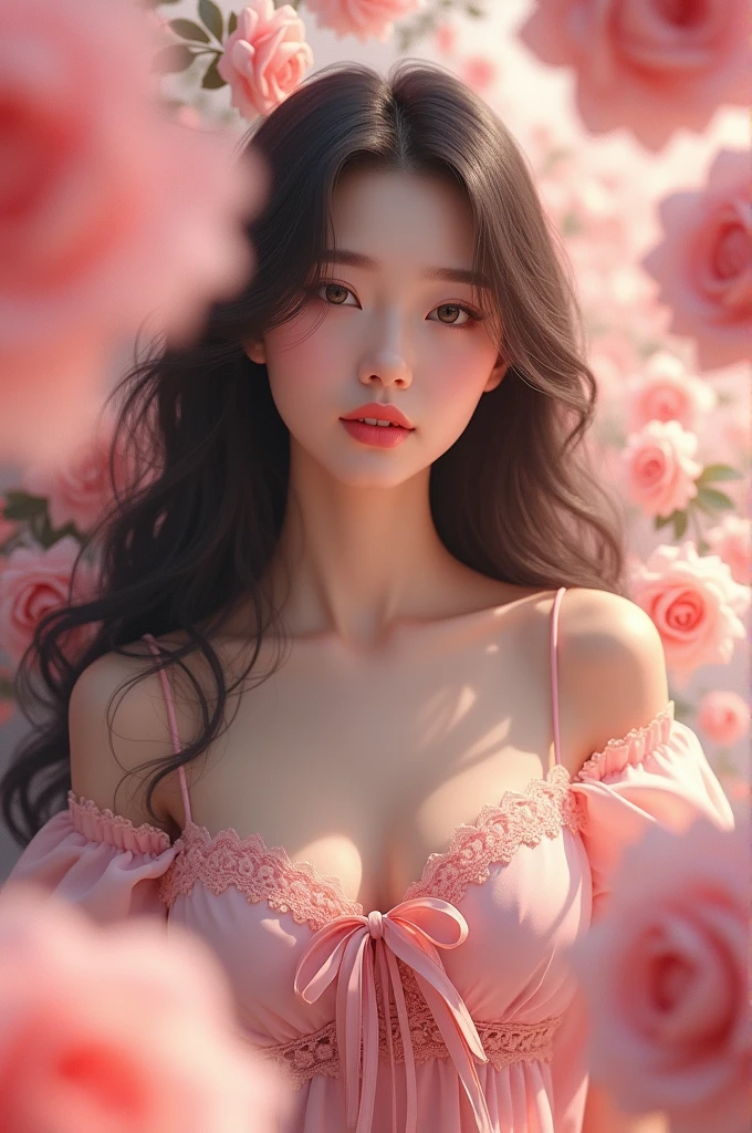 (best quality,4k,highres,masterpiece:1.5),ultra-detailed,(realistic,photorealistic,photo-realistic:1.37), beautiful girl 24 years old, beautiful detailed eyes,beautiful detailed lips,extremely detailed eyes and face,longeyelashes,1girl,illustration,soft lighting,vibrant colors,bokeh,romantic,dreamlike,ethereal vibe,Full Body Professional Photo, (Photo 4K:1.1) (Sharp Focus:1.1), High Detail, Woman in(beautiful chrysanthemum garden:1.2), See Through Bra, long Hair, Instagram Pattern Pose, confident, slim girl, big tits:1.2, perfect anatomy, perfect symmetry:1.2, Realistic, realistic face:1.3, perfect face, content, confident, very detailed, and dramatic, cinematic lighting, Lighting scene, soft lights graceful movement, full body photography, (((masterpiece :1.5))), photoreal acmm ss outfit, wearing acmm top, light purple acmm top, short sleeves, buttons, wearing acmm long skirt, white and pink with printed acmm long skirt, acmm ls outfit, wearing acmm top, olive green acmm top, long sleeves, wearing acmm long skirt, olive green acmm long skirt, printed skirt