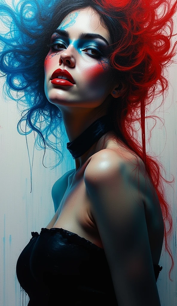 Alberto seveso art, dancing sillhouette, water ink, ink water, ink cloud, alberto seveso art, loose painting style, intricate detail, cinematic lighting, octane render, 8k render, volumetric lighting