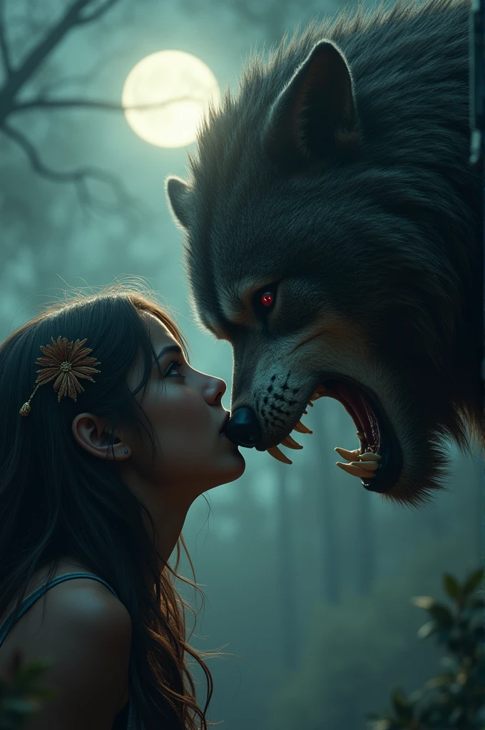 4k highly detailed realistic digital extremely high quality RAW photograph, a portrait photo of Emma Watson that lived with wolves her whole life is now leading them to battle. torn clothes exposing (nude:1.4) body, armored pauldrons, fangs, curled horns, big breasts, ((snow and blood)), ((wolf tattoos)), epic, hyperrealistic, hyperrealism, 8k, cinematic lighting, greg rutkowski, wlop, (f1.8 short focus bokeh)