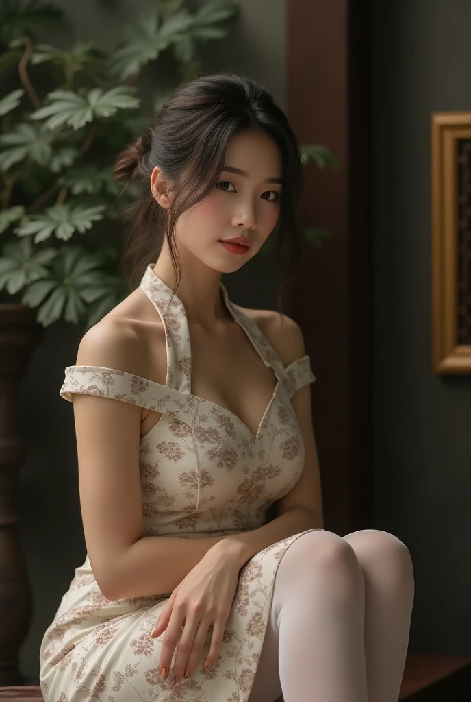 A completely naked beautiful girl is holding and hugging a beautiful large vase、Correct fingers、Nipples and genitals barely hidden behind a vase、Beautiful Eyes、(Super big breasts)、Wide big ass、Angle from the front、Luxuriously well-furnished rooms、Concept Art、(Highest quality、4K、8k、High resolution、masterpiece:1.2)、Ultra-Details、(Real、Photorealistic、Photo-Realistic:1.37)、Bright atmosphere lighting、Highly detailed female figure、Characteristics of a delicate woman、A vulnerable look、The tactile texture of ceramics、Brightly colored intricately decorated vases、(The vase has volume at the top)