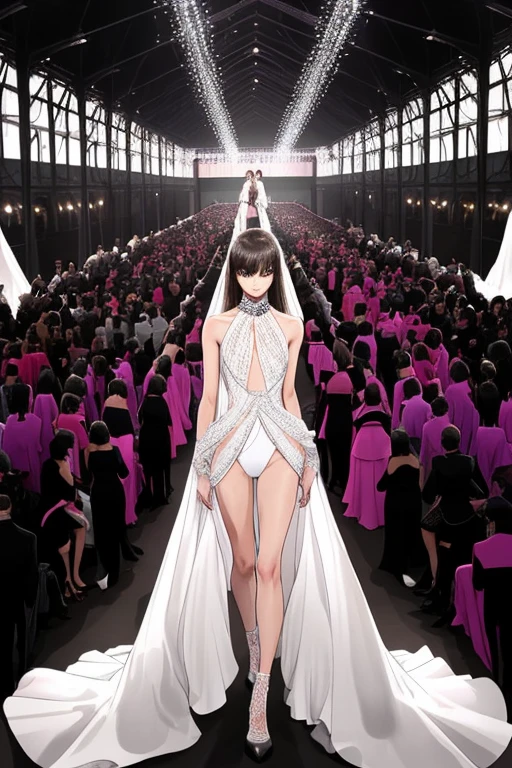 standing on the red carpet
