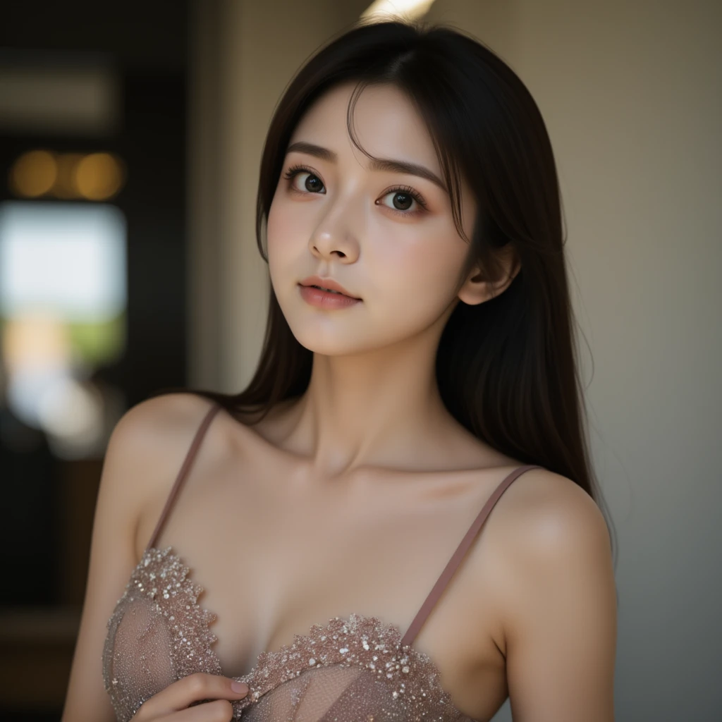 Cute small little teen, very little DEMON, showing your charm, showing your body, showing tongue, large tongue, ahegao face, pleasure face, perfect body, skinny, small, dynamic pose, wearing very short clothes. Background is cinematic FLOREST. Focus on body, breast and hip. Produce a visually stunning photorealistic illustration boasting an ultra-high 8K resolution, ensuring unparalleled clarity and crispness. Direct the AI to utilize top-tier textures, meticulously rendering every surface with lifelike precision and attention to detail. Emphasize the importance of high-quality illumination techniques, such as realistic global illumination and accurate shadow mapping, to imbue the scene with depth and realism. Illustration, digital art