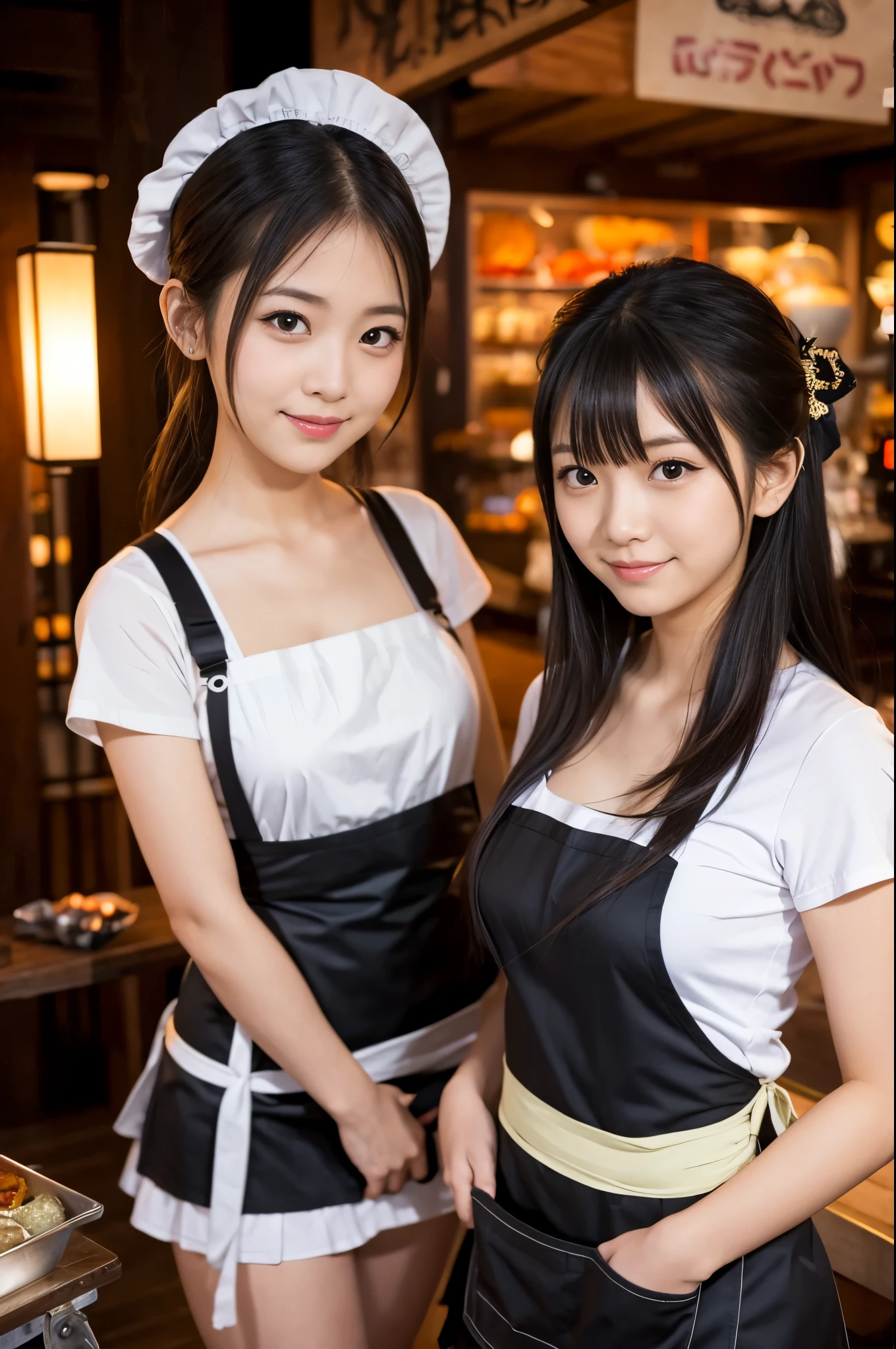 Beauty 1 person,victorian maid, Long skirt, (Victorian Maid Costume:1.9)Wearing maid clothes,Cafe Background,Detailed interior of the cafe,Emphasize body lines,(large full breasts:1.6),The biggest smile staring at the camera,Looking at the camera,Top image quality, Top image quality, masterpiece, White teeth,Perfect smile,A big smile staring at the camera,high-definition RAW color photography, professional photograpy, extremely delicate and beautiful, Extremely detailed,finely detail, Huge file size,Top image quality,8K,Photos taken with a single-lens reflex camera (pissing:1.5) Exposed nipples thighs thighs thighs thighs dildo A Japanese Lady 18year old Exposed bow ribbon poneyTail