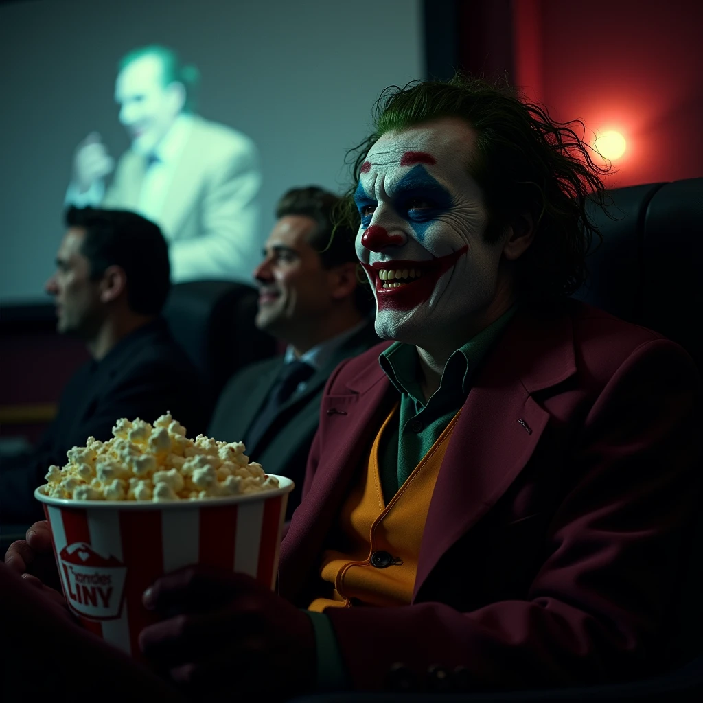 Make like the chairs of an auditorium full of people sitting and the joker somewhere, so that it cannot be cut